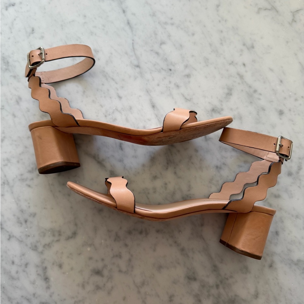 Loeffler Randall Emi Leather Sandals - Picture 5 of 8